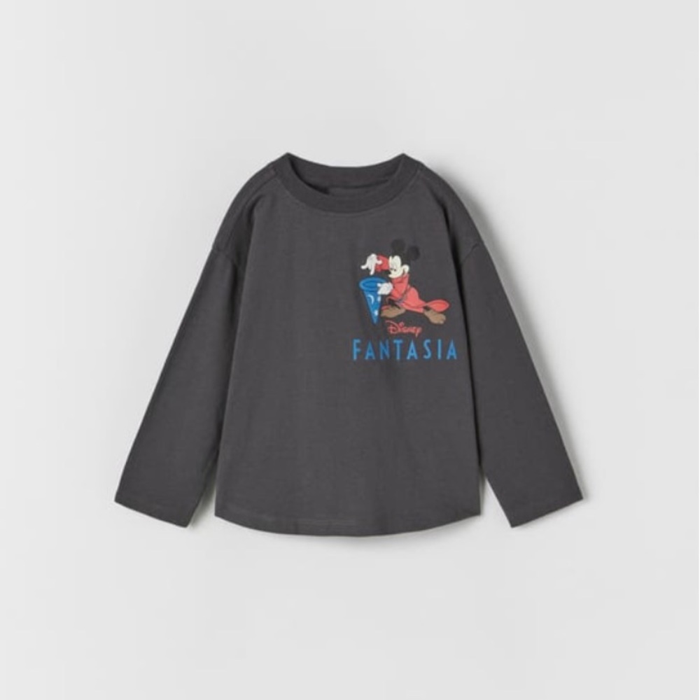 Zara mickey fantasia shirt toddler NWT 12-18m